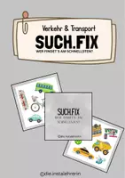 Vorschau - Spiele - SUCH.FIX - Wer findet am schnellsten? - Verkehr & Transport - Deckblatt