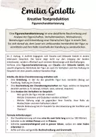 Vorschau - Arbeitsblätter - Innerer Monolog_Figurencharakterisierung_Emilia Galotti - Seite 1