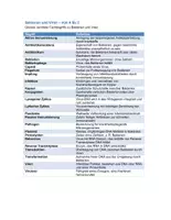 Vorschau - Merkblätter - Bakterien & Viren - Von A - Z - Seite 1
