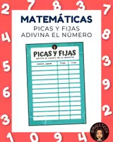 Vista previa - Juegos / Gamificación - MATES - Picas y fijas @maes.tic.ca - Portada