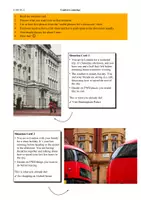 Vorschau - Arbeitsblätter - Situation cards London oral exam Teil 2: Dialogisches Sprechen - Deckblatt