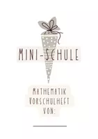 Vorschau - Arbeitsblätter - Mini Schule Vorschulheft Mathe-1 - Seite 1