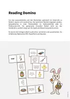 Vorschau - Stationenlernen - Easter: Reading Domino (Englisch) - Seite 1