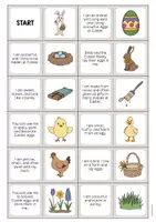 Vorschau - Stationenlernen - Easter: Reading Domino (Englisch) - Seite 2