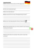 Vorschau - Arbeitsblätter - Das Kaiserreich - auf dem Weg zum Nationalstaat Lernzettel - Seite 2