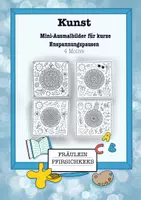 Vorschau - Mal- und Bastelvorlagen - Sommer Mini-Mandalas - Deckblatt