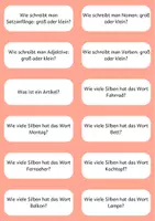 Vorschau - Spiele - Stop and Swap Deutsch Grundschule Spiel - Seite 1