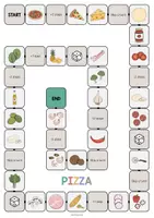 Vorschau - Stationenlernen - Pizza: Vocabulary Game (Englisch) - Seite 2