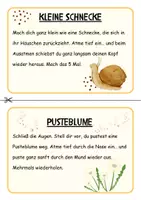 Vorschau - Bildkarten - 14 Karten für Entspannungsübungen / Klasse 1-4 - Seite 3