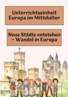 Vorschau - Arbeitsblätter - Neue Städte entstehen – Wandel in Europa - Deckblatt