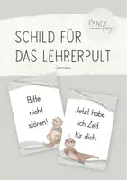 Vorschau - Arbeitsblätter - Materialpaket Otterklasse (grau/beige) - Seite 1
