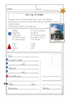 Vorschau - Arbeitsblätter - Writing a postcard from London - eine dreifach differenzierte Schreibaufgabe - Seite 3