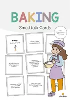 Vorschau - Spiele - Baking: Smalltalk Cards (Englisch) - Deckblatt