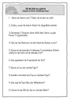 Vorschau - Arbeitsblätter - Fragen & Reflexion RSAP 25/26 Pflichtlektüre "Als die Welt uns gehörte" - Seite 1