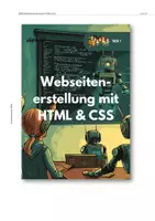 Vorschau - Unterrichtsreihen - Persönliche Homepage mit HTML & CSS - Unterrichtsmaterial SEK I - Seite 1