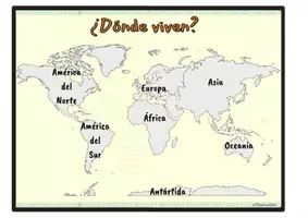 Vista previa - Tarjetas / Manipulativos - LOS ANIMALES DEL MUNDO - página 2