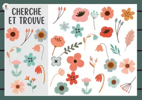 Aperçu - Feuilles d'exercices - 🫑 Au jardin - 🔍 Cherche et trouve - Page 2