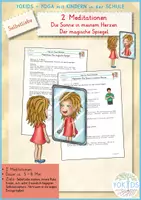 Vorschau - Anderer Materialtyp - Selbstliebe 2 geführte Meditationen für Kinder - Deckblatt