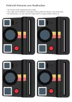Vorschau - Mal- und Bastelvorlagen - Lernen mit Polaroids Blanko Vorlagen - Seite 2