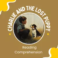 Vorschau - Arbeitsblätter - Lesekompetenz Englisch – Charlie and the Lost Puppy (Klasse 5, Lesetext & Aufgaben) - Deckblatt