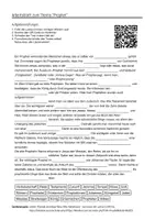 Vorschau - Arbeitsblätter - Arbeitsblätter zum Thema "Prophet" (Lückentext, Hörverstehen) + Lösung & MP3 + Mindmap + Infografiken - Deckblatt