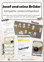 Vorschau - Stundenentwürfe - Josef und seine Brüder - inklusive zwei Unterrichtsentwürfe - Deckblatt