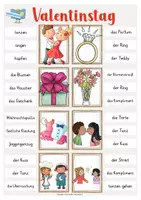 Vorschau - Fördermaterial/Inklusion - Klammerkarten Valentinstag Deutsch - Seite 3