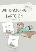 Vorschau - Bildkarten - Willkommenskarten für die Otterklasse - Deckblatt