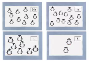 Vorschau - Arbeitsblätter - Rechenspaziergang Mengenspaziergang Pinguine - Seite 2