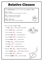Vorschau - Arbeitsblätter - Relative Clauses Who or That mit Lösungen - Seite 3