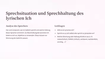 Vorschau - Arbeitsblätter - Formulierungshilfen Gedichtanalyse - Seite 2
