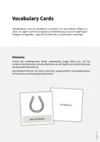 Vorschau - Mal- und Bastelvorlagen - Lucky Symbols: Vocabulary Cards (Englisch) - Seite 1