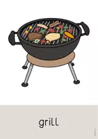 Vorschau - Poster - Barbecue & Picnic / Grillen: 40+ Bildkarten auf Englisch (Flashcards & Tafelmaterial) - Seite 2