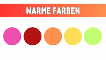 Vorschau - Mal- und Bastelvorlagen - Farbenlehre / Kalt-Warm-Kontrast - Seite 3