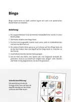 Vorschau - Spiele - Barbecue & Picnic: Bingo (Englisch) - Seite 1