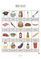 Vorschau - Spiele - Barbecue & Picnic: Bingo (Englisch) - Seite 2