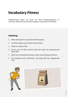 Vorschau - Spiele - Barbecue & Picnic: Vocabulary Fitness (Englisch) - Seite 1