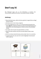 Vorschau - Spiele - Barbecue & Picnic: Don’t say it! (Englisch) - Seite 1