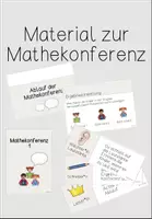 Vorschau - Anderer Materialtyp - Mathekonferenz Moderationsfächer - Deckblatt