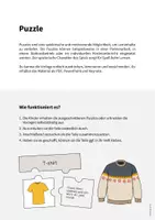 Vorschau - Stationenlernen - Clothes / Kleidung: Puzzle (Spiel für den Englischunterricht) - Seite 1
