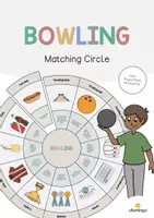 Vorschau - Stationenlernen - Bowling: Matching Circle (Englisch) - Deckblatt