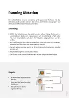 Vorschau - Arbeitsblätter - Laundry Room: Running Dictation (Englisch) - Seite 1