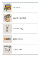 Vorschau - Arbeitsblätter - Laundry Room: Running Dictation (Englisch) - Seite 2