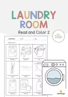Vorschau - Arbeitsblätter - Laundry Room: Read and Color 2 (Englisch) - Deckblatt