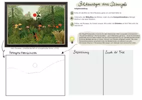 Vorschau - Unterrichtsreihen - Dschungellandschaft Klasse 5 Kunst - Seite 2