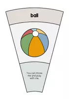 Vorschau - Stationenlernen - Toys: Matching Circle (Englisch) - Seite 3