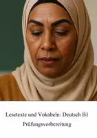 Vorschau - Arbeitsblätter - Lesetexte und Vokabeln- Deutsch B1 Prüfungsvorbereitung - Deckblatt