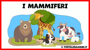 anteprima - Presentazioni / Lavagne - I mammiferi - Unità didattica - Pagina 1