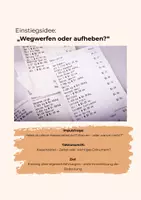 Vorschau - Arbeitsblätter - Die Bedeutung des Kassenzettels - Seite 1