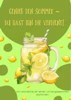 Vorschau - Bildkarten - 30 (Sommer)Ferienkarten mit motivierenden und inspirierenden Wünschen - Seite 1